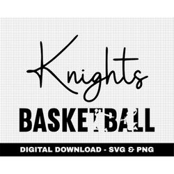 knights svg, basketball player svg, game day svg, basketball svg, cricut, digital downloads, team spirit svg, sports svg