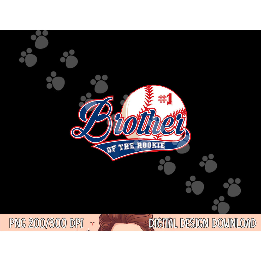 Brother of Rookie 1st Birthday Baseball Theme Matching Party png, sublimation copy.jpg