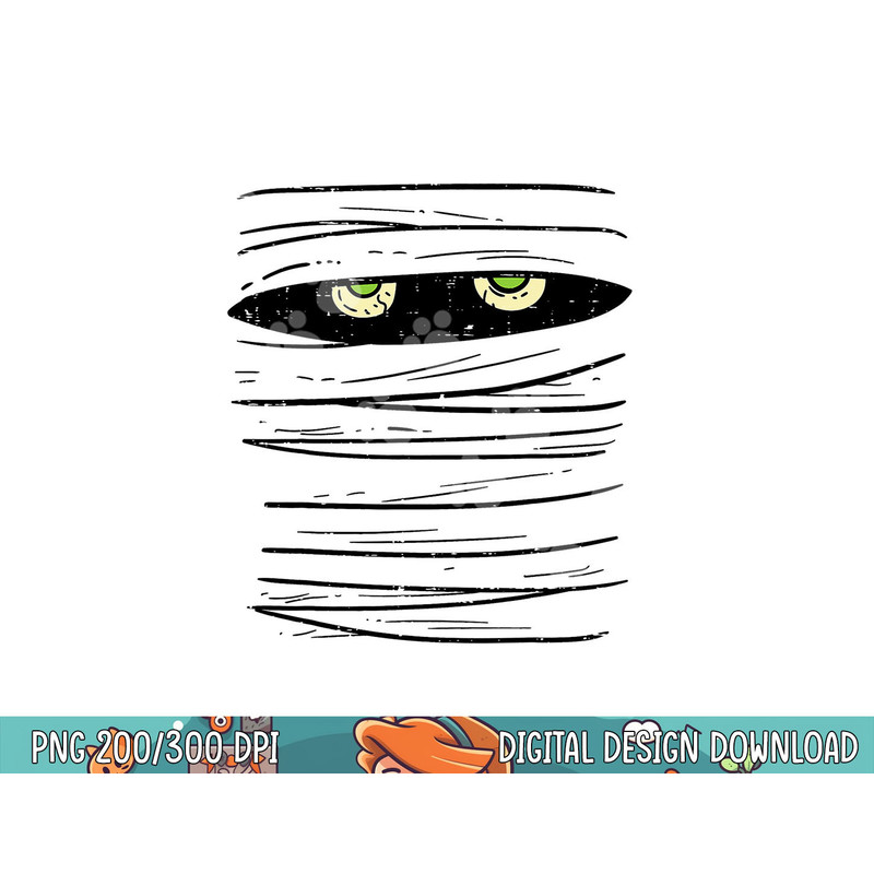 Mummy Wrap Eyes Costume Funny Scary Halloween Men Women Kids png, sublimation copy.jpg