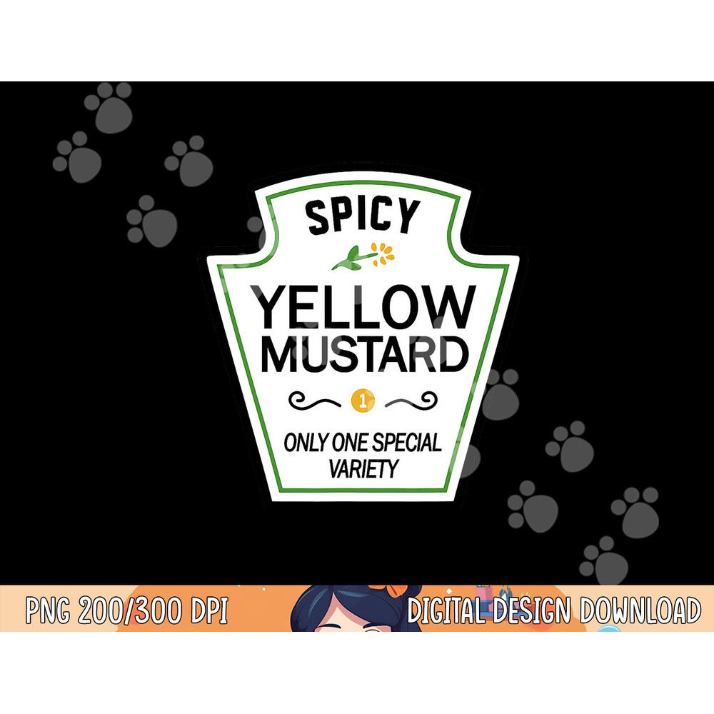 Mustard Condiments Group Halloween Costumes png, sublimation png, sublimation copy.jpg