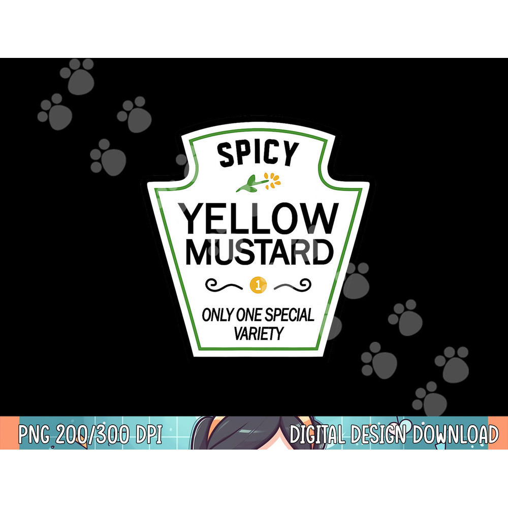 Mustard Condiments Group Halloween Costumes png, sublimation png, sublimation.jpg