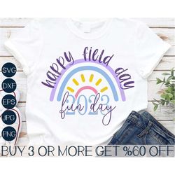 happy field day svg, school fun day svg, field day 2023 png, kids graduation shirt svg, svg files for cricut, sublimatio