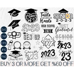 graduation svg, class of 2023 svg, senior 2023 svg, graduation cap svg, diploma svg, png, files for cricut, sublimation