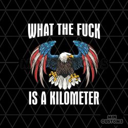 What The Fuck Is A Kilometer Eagle SVG Cutting Digital File