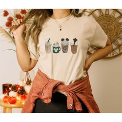 disney snacks coffee shirt, disney drink coffee shirts,disney family matching shirt,disney trip shirt,disney vacation sh