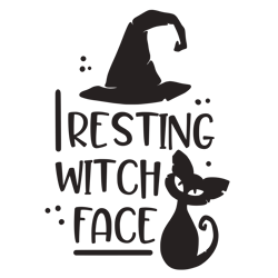 resting witch face svg, hocus pocus svg, halloween svg, sanderson svg, i smell children svg, instant download