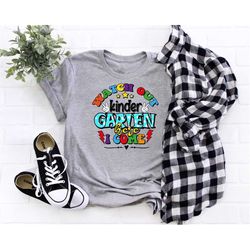 watch out kinder garten here i come shirt, kinder garten gift, first day of school shirt,teacher shirt,kinder garten tea