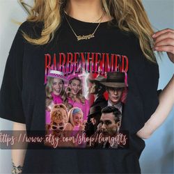 barbenheime t-shirt, oppenheimer vintage 90s shirt, comeon baby lets go party sweatshirts 90s, margot robbie hoodies, ci
