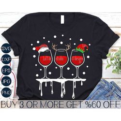 wine svg, christmas png, wine glass svg, santa squad svg, wine lover svg, christmas crew shirt png, cricut, sublimation