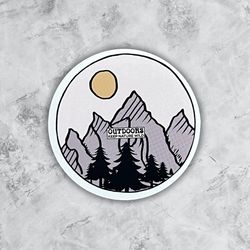 keep nature wild sticker, live love camp sticker, travel vinyl sticker, camping sticker, camp sticker