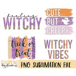 halloween sublimation png, witchy bundle sublimation file, halloween shirt png design, fall sublimation design, digital