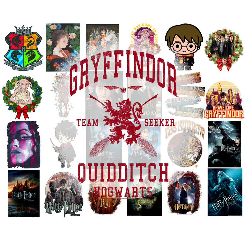Deathly Hallows 2 Gryffindor Quidditch Team Seeker Jersey T-Shirt copy.jpg