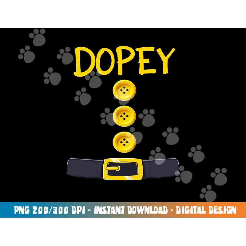 Dopey Dwarf Halloween Costume Color Matching Dopey Dwarf png,sublimation copy.jpg