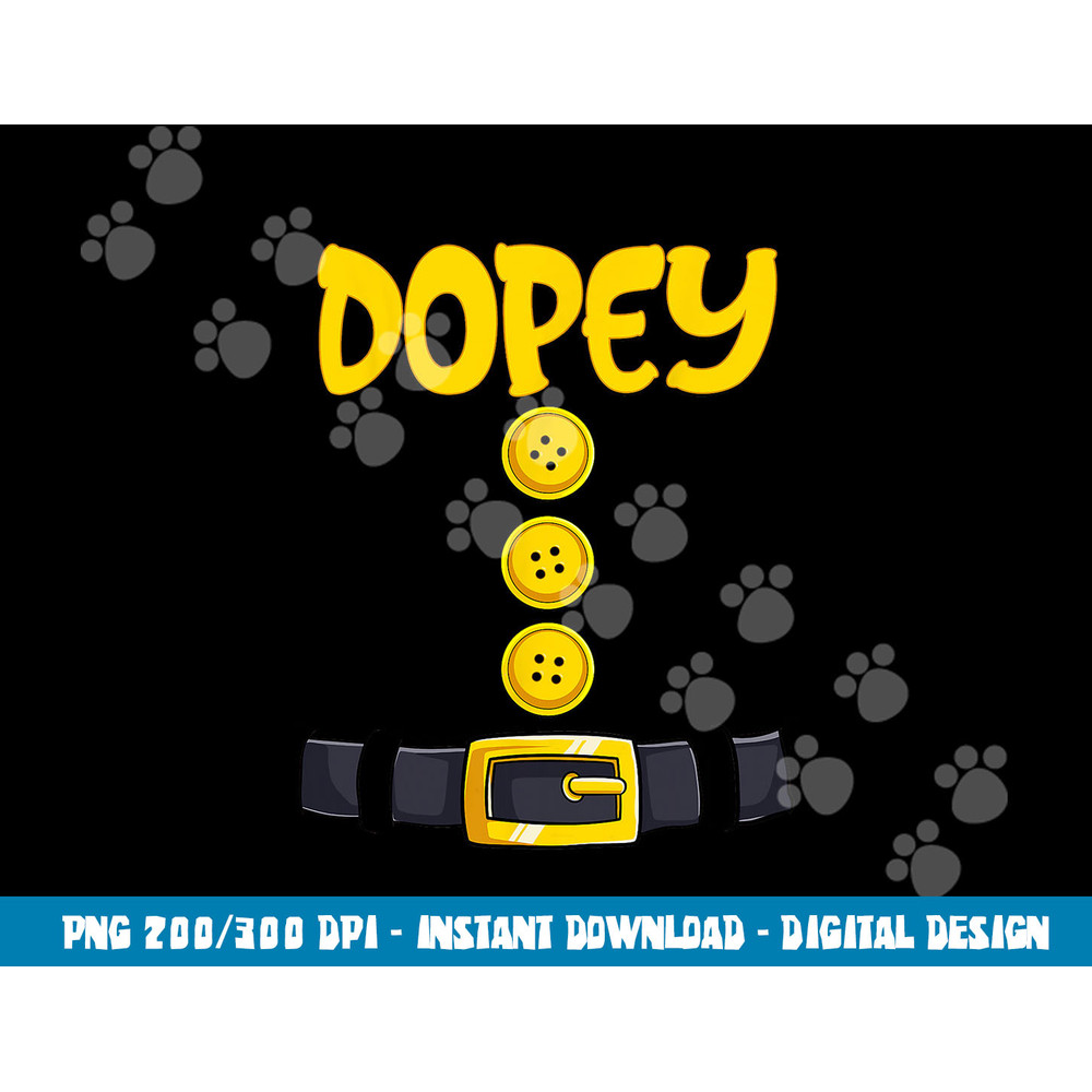 Dopey Halloween Dwarf Costume Color Matching png, sublimation copy.jpg