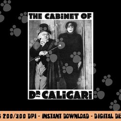 dr caligari halloween monster poster vintage horror movie  png,sublimation copy