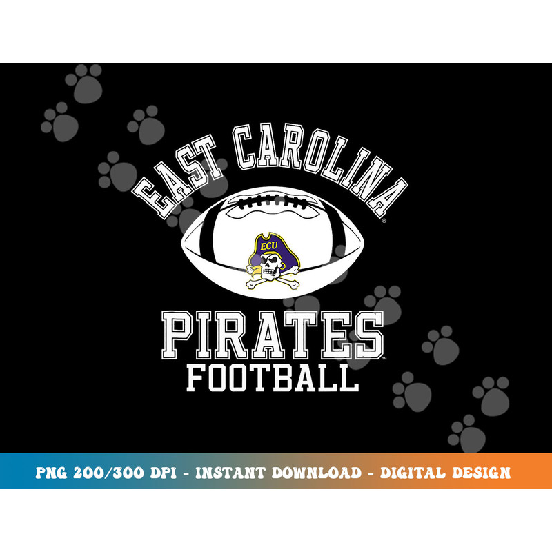 East Carolina Pirates Touchdown Football Logo png, sublimation copy.jpg