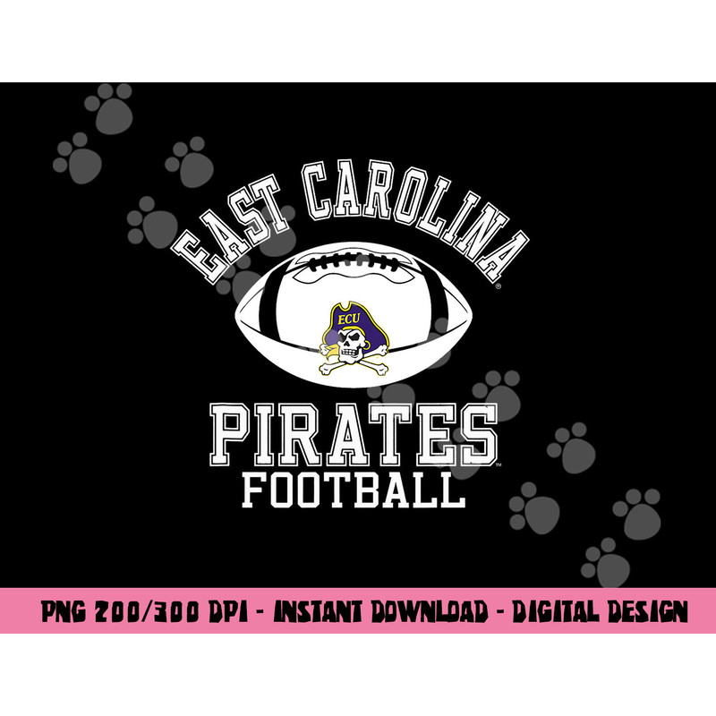 East Carolina Pirates Touchdown Football Logo png, sublimation copy.jpg