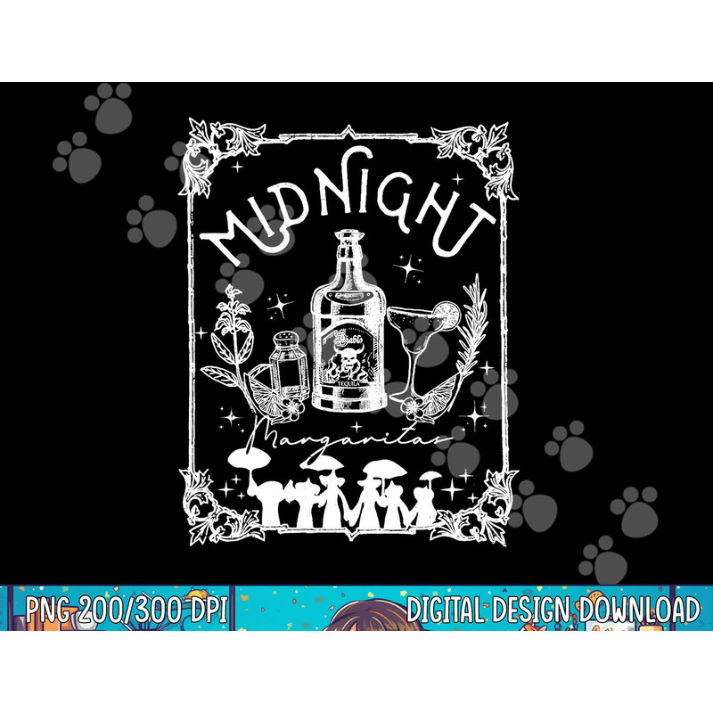 Midnight Margaritas Practical Magic Tee Halloween Cocktails png, sublimation copy.jpg