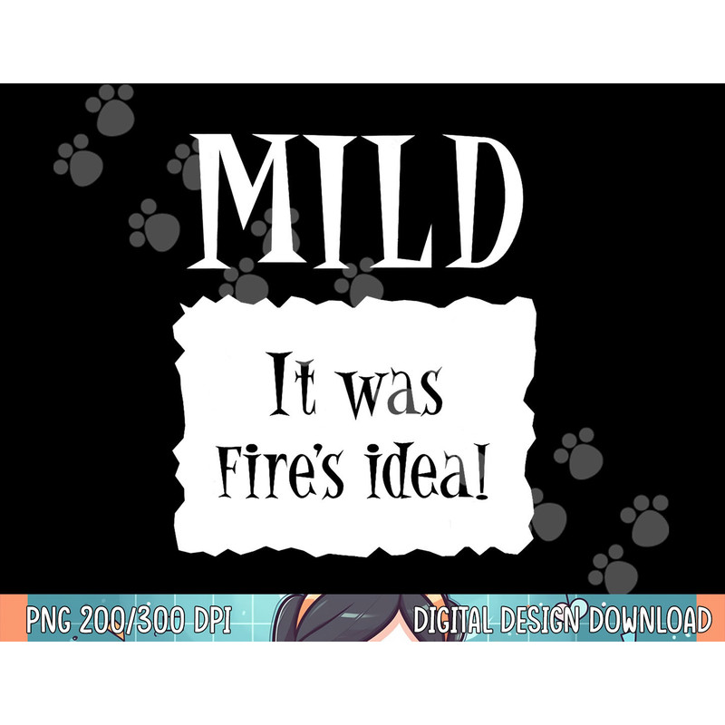 MILD - Hot Packet Halloween Taco Costume png, sublimation (2).jpg