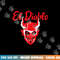 El Diablo Spanish Devil With Wings Spooky Halloween Lucifer png,sublimation copy.jpg