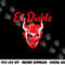 El Diablo Spanish Devil With Wings Spooky Halloween Lucifer png,sublimation copy.jpg