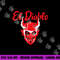 El Diablo Spanish Devil With Wings Spooky Halloween Lucifer png,sublimation copy.jpg