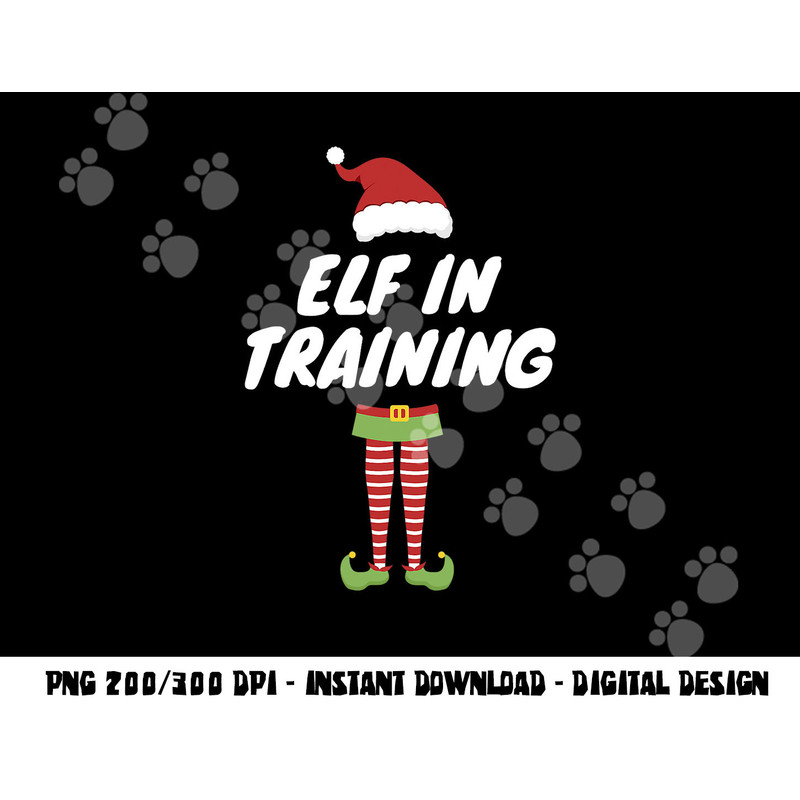 Elf In Training Tshirt, Christmas Elves Family Gift Shirt copy.jpg