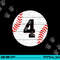 Baseball Number 4 Ball Vintage for Baseball Players Gift png, sublimation copy.jpg
