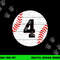 Baseball Number 4 Ball Vintage for Baseball Players Gift png, sublimation copy.jpg