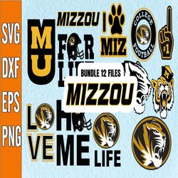 Bundle 12 Files Missouri Tigers Football Team svg, Missouri Tigers svg, N C A A Teams svg, N C A A Svg, Png, Dxf, Eps, I