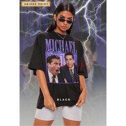 michael scott retro t-shirt - michael scott memes tee, michael scott long sleeve shirt, michael scott youth tee, michael