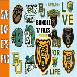 Bundle 17 Files Baylor Bears Football Team svg, Baylor Bears svg, N C A A Teams svg, N C A A Svg, Png, Dxf, Eps, Instant