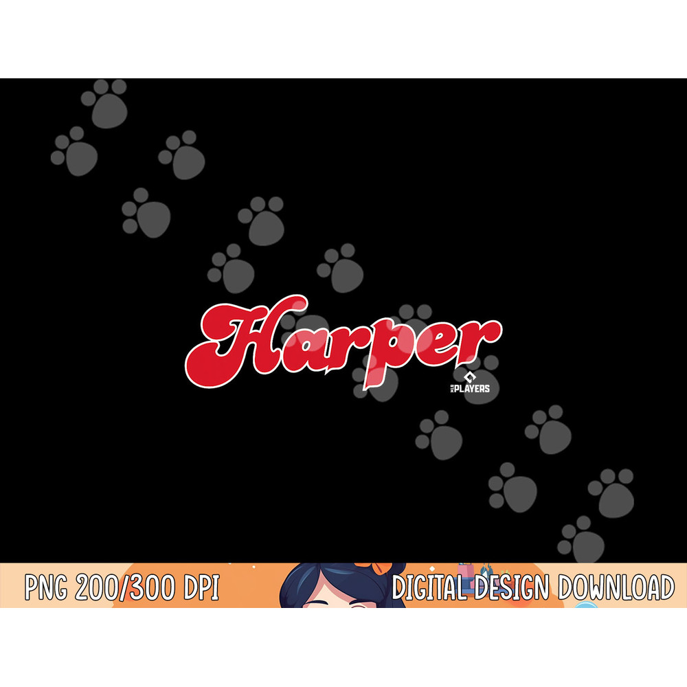 MLBPA Major League Baseball Bryce Harper MLBBRY2002 png, sublimation.jpg