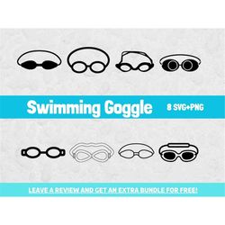 swimming goggles svg bundle, cricut svg, svg files for cricut, swim svg, goggles svg, swimming clipart, beach clipart, s