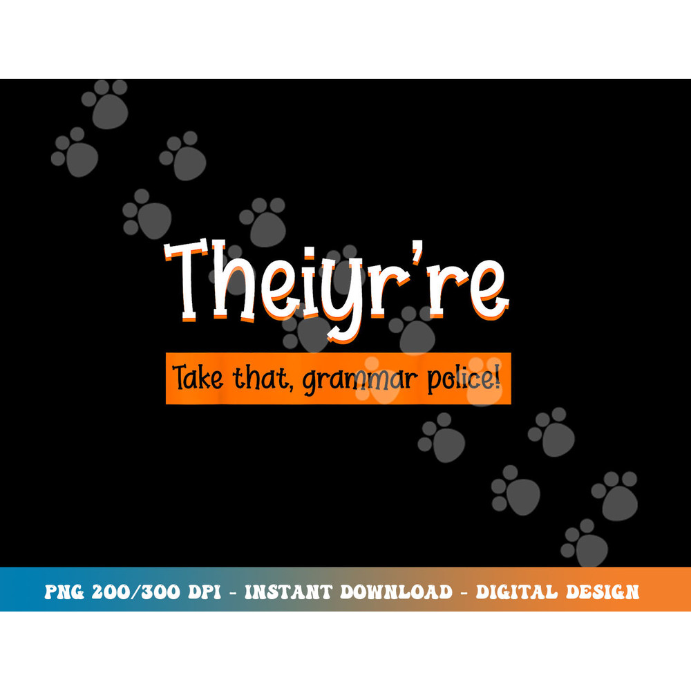 English Teacher Grammar Police Instructor Grammarian  png, sublimation copy.jpg