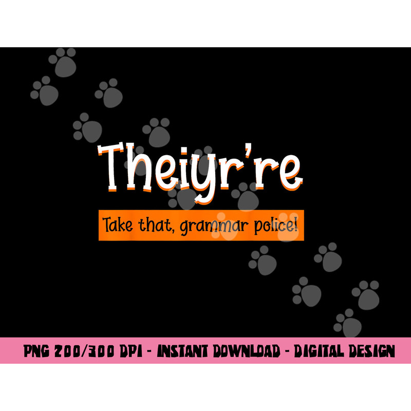 English Teacher Grammar Police Instructor Grammarian png, sublimation copy.jpg