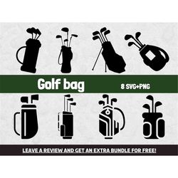 golf bag svg, golf svg, golfer svg, svg files for cricut, golf clipart , golfing svg, golf player clipart, cricut svg, c
