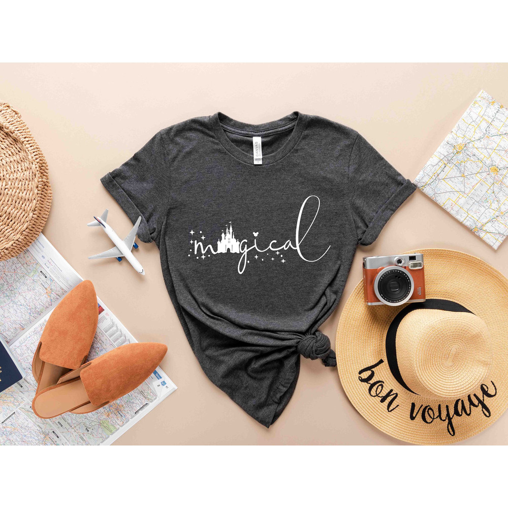 Disney Magical T-Shirt, Magical Disney Castle Shirt, Magic Kingdom Family Shirt, Disneyworld Shirt, Disney Shirts For Family, Disney Shirts - 2.jpg