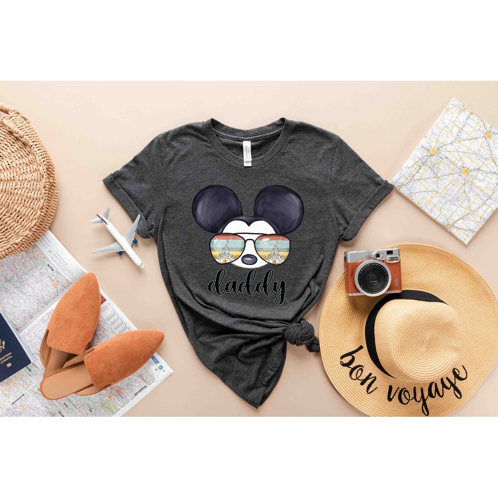 Disney Mickey And Minnie Mama Daddy Mini Matching T-Shirt, Sunglasses Mickey And Minnie Mouse Shirt, Matching Disney Family Shirts, Disney - 3.jpg