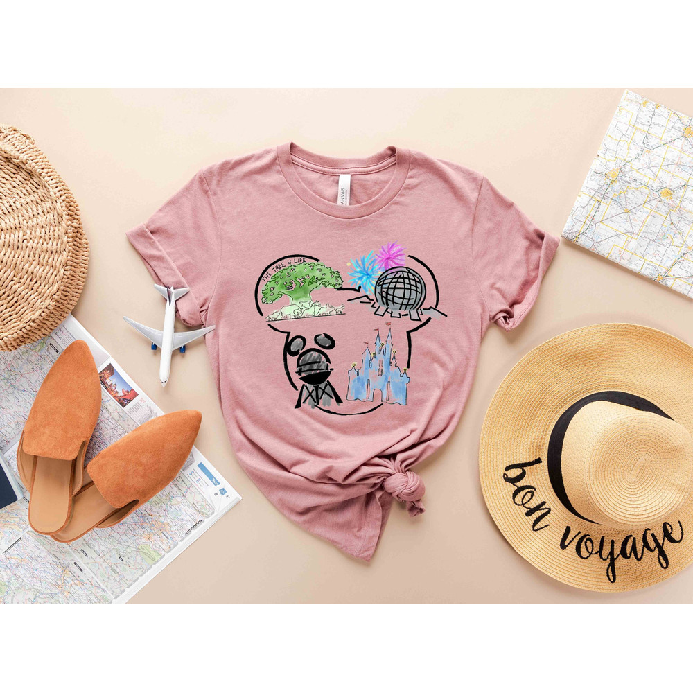 Epcot Family T-Shirt, Epcot Shirt, Matching Disney Shirts, Disney Vacation, Disney Shirt, Spaceship Earth Shirt, Disney World Traveler Shirt - 1.jpg