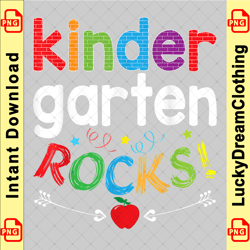 kindergarten rocks back to school kid teacher student team