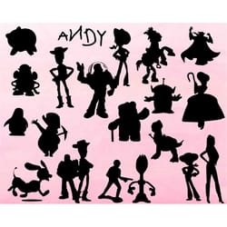 toy story svg bundle, svg files for cricut and silhouette, scal and more