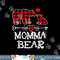 Momma Bear Christmas Pajama Red Plaid Buffalo Family Gift png, sublimation copy.jpg
