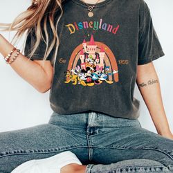 vintage disneyland est 1955 shirt, disneyland 1955 shirt, mickey and friends shirt, vintage disneyland shirt, disneyland