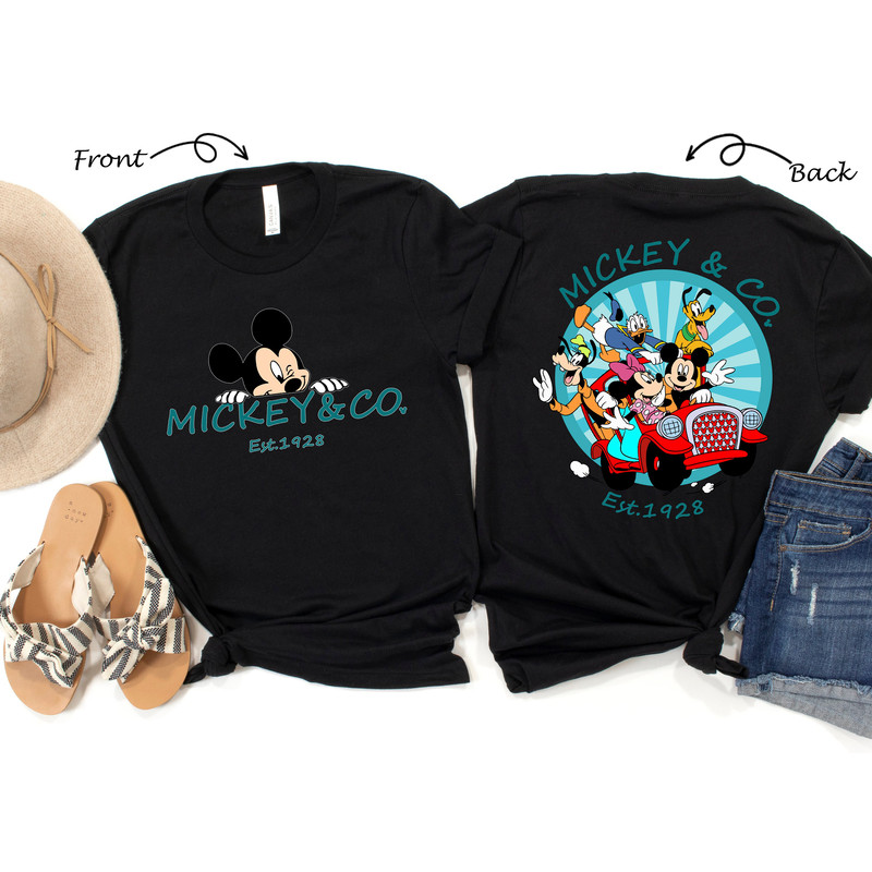 Vintage Mickey & Co 1928 Shirt, Retro Vintage Disney Shirt, Retro Mickey And Co, Disneyworld, Family Mickey And Friends Shirt - 2.jpg