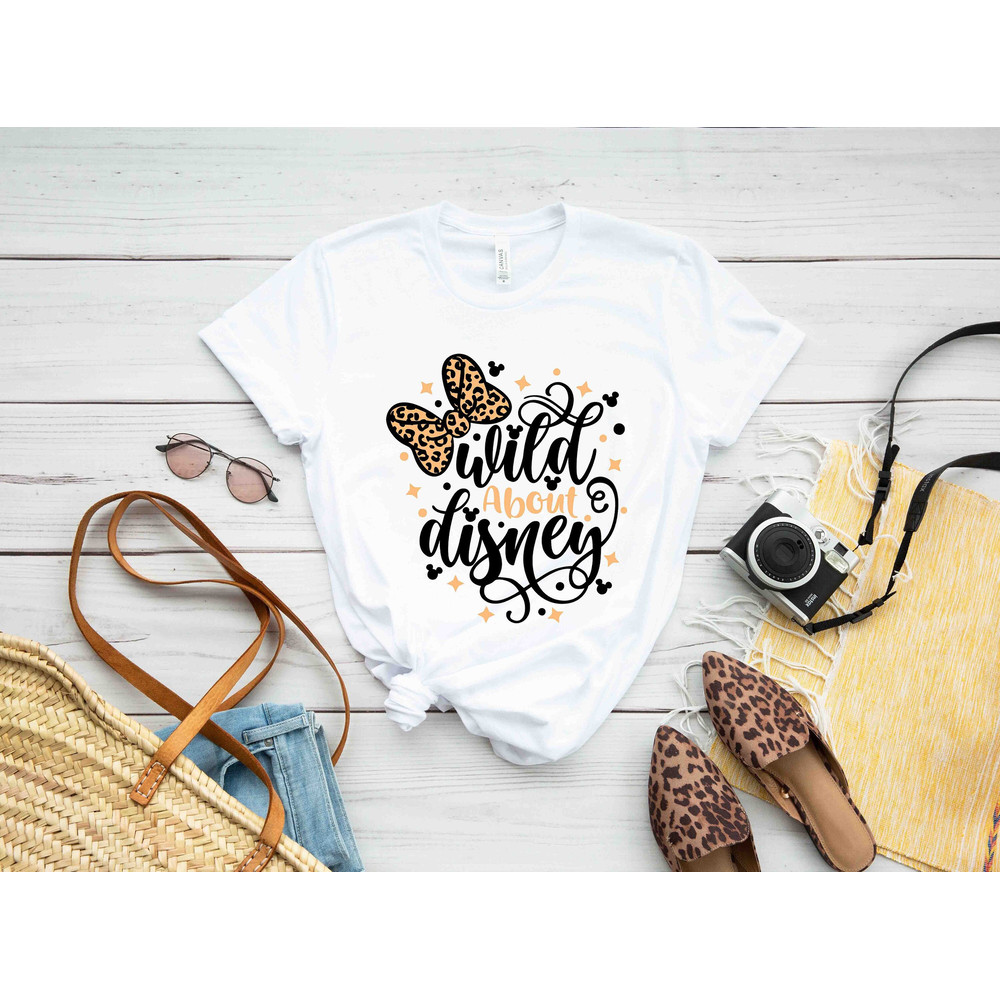 Wild About Disney Matching Family T-Shirt, Disney Trip Shirt, Disney Animal Kingdom Tee, Disney Safari Shirt, Family Vacation Matching Trip - 1.jpg