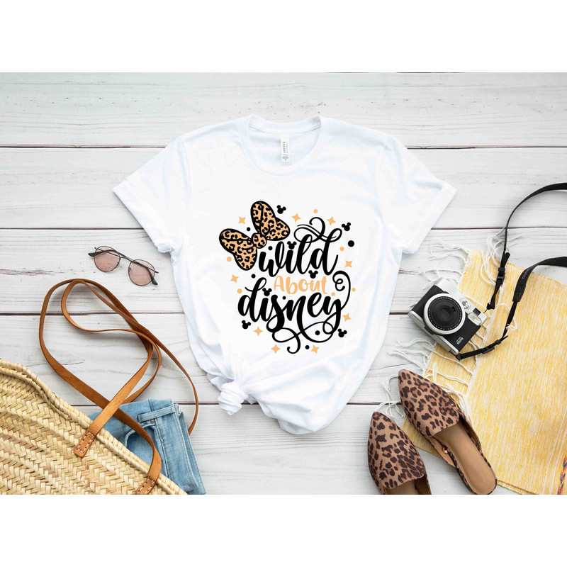 Wild About Disney Matching Family T-Shirt, Disney Trip Shirt, Disney Animal Kingdom Tee, Disney Safari Shirt, Family Vacation Matching Trip - 1.jpg