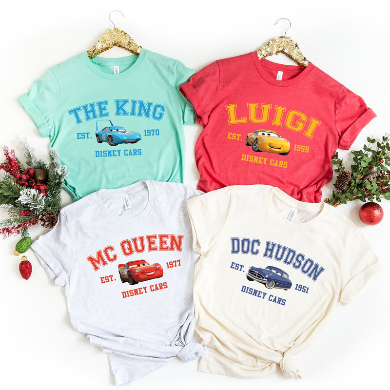 Disney Cars Shirt,Cars Group Sweatshirt,Disney Cars Family Matching Shirt,Cars Pixar,Cars Team Shirt,Disney Vacation,Disney Birthday Crew - 1.jpg