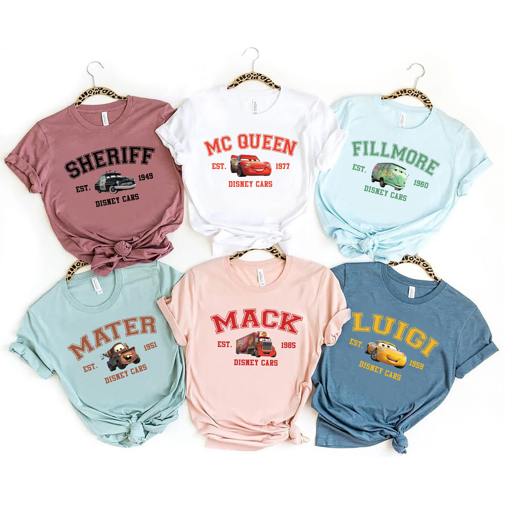 Disney Cars Shirt,Cars Group Sweatshirt,Disney Cars Family Matching Shirt,Cars Pixar,Cars Team Shirt,Disney Vacation,Disney Birthday Crew - 2.jpg