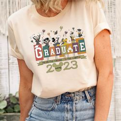 disney graduate 2023 shirt, from the tassel to the castle 2023